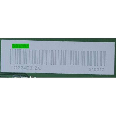 T-CON ORIGINAL PARA TV HISENSE / NUMERO DE PARTE 308111 / RSAG7.820.11133/ROH / 310317 / RSAG7.820.11133/ROH VER.A / H41802PNJ52A3 / E248779 / PANEL HD425Y1U51-T0L2\GM\CKD3A\ROH / DISPLAY T430QVN03.7 / MODELO 43A6GV / 43A7GV - Imagen 2